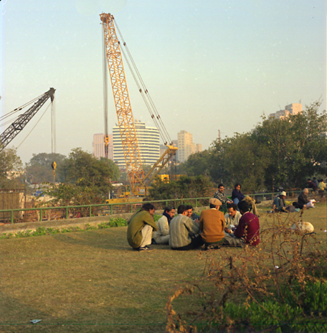 Kirsten K&ouml;tter: Indien, 2003, Fotografie, 40 &times; 40 cm 
