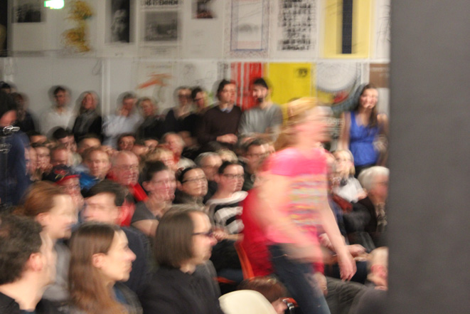 Kirsten K&ouml;tter: The Organic Kunstverein, 25.01.2013, Art Slam, Frankfurter Kunstverein