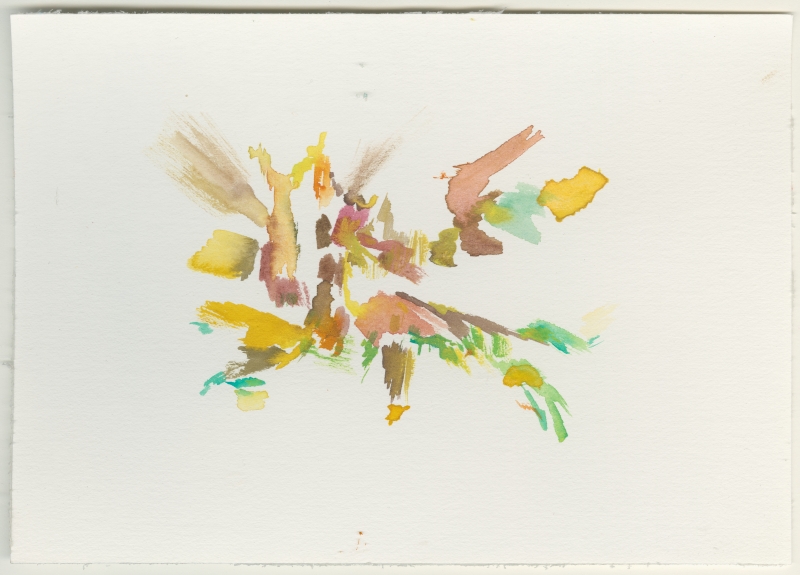 2026-03-05_da-kloster-gravenhorst, watercolour, 17 × 24 cm (Kirsten Kötter)