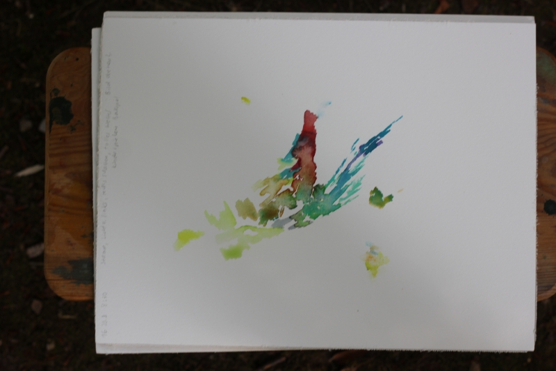 2025-08-20_malathon-chemnitz_16_2865, watercolour, 24 × 32 cm (Kirsten Kötter)